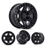 17x8.5" -10 OffSet Black Rhino Wheels & Tires Package - Bundle & Save $100 - Fitment Guarantee heavy-duty matte black off-road wheels
