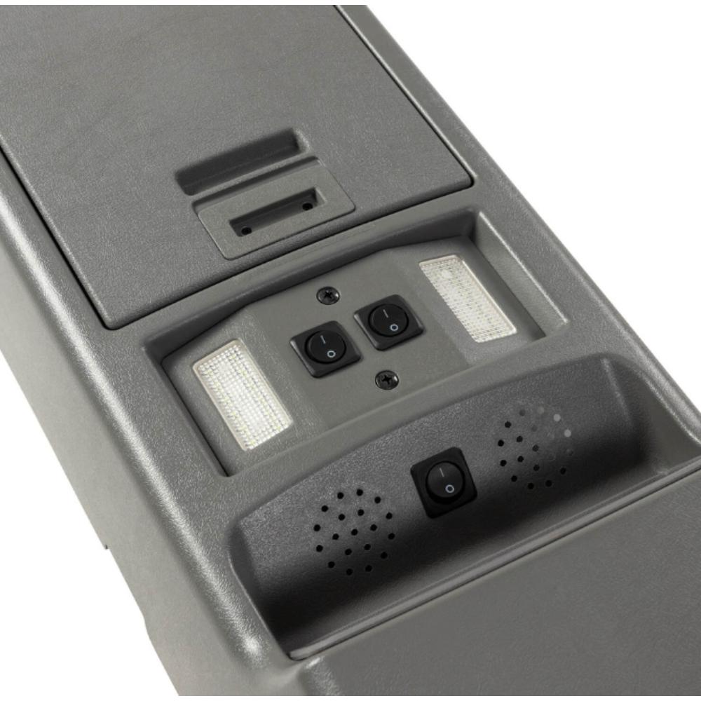 ARB Roof Console BRC70AB for Toyota Landcruiser 76 & 79 Series with integrated LED lights and accessory switch controls