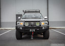 Dobinsons Bull Bar Black Deluxe For Toyota Land Cruiser 200 Series 2008 - 2015 with winch and driving light mounts