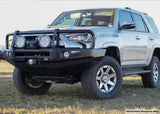 Dobinsons Bull Bar Black Deluxe For Toyota 4Runner 5Th Gen 2010 - 2024 heavy-duty steel with airbag and winch compatibility