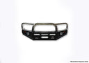 Dobinsons Bull Bar Ss Loop Deluxe For Toyota Hilux Vigo - BU59-3660 heavy-duty black powder-coated steel with integrated lights and winch mounts