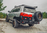 Dobinsons Replacement Front Bumper Indicator Light (Bu80 - 003) installed on 2000s Toyota LandCruiser 100 Series rear bumper assembly
