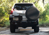 Dobinsons Rear Bumper With Swing Outs For Toyota Landcruiser 200 Series 2008 To 2019 (Bw80 - 4105) heavy-duty steel tire carrier and swing arms