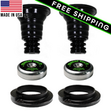 MetalTech Metal-tech 4x4 GX460/GX470 Rear Coil Conversion Kit Stage 2 w/Key Cones suspension components set for 2003-2009 Lexus