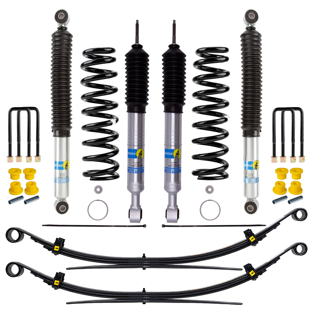 Bilstein B8 5100 2 inch Colorado (15-22) Lift Kit w/ OME Springs includes monotube shocks, coil and leaf springs, hardware