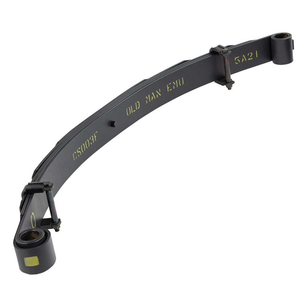 OME Front Leaf Spring CS003F for Landcruiser 60 Series Old Man Emu heavy-duty tapered steel spring with nylon liners