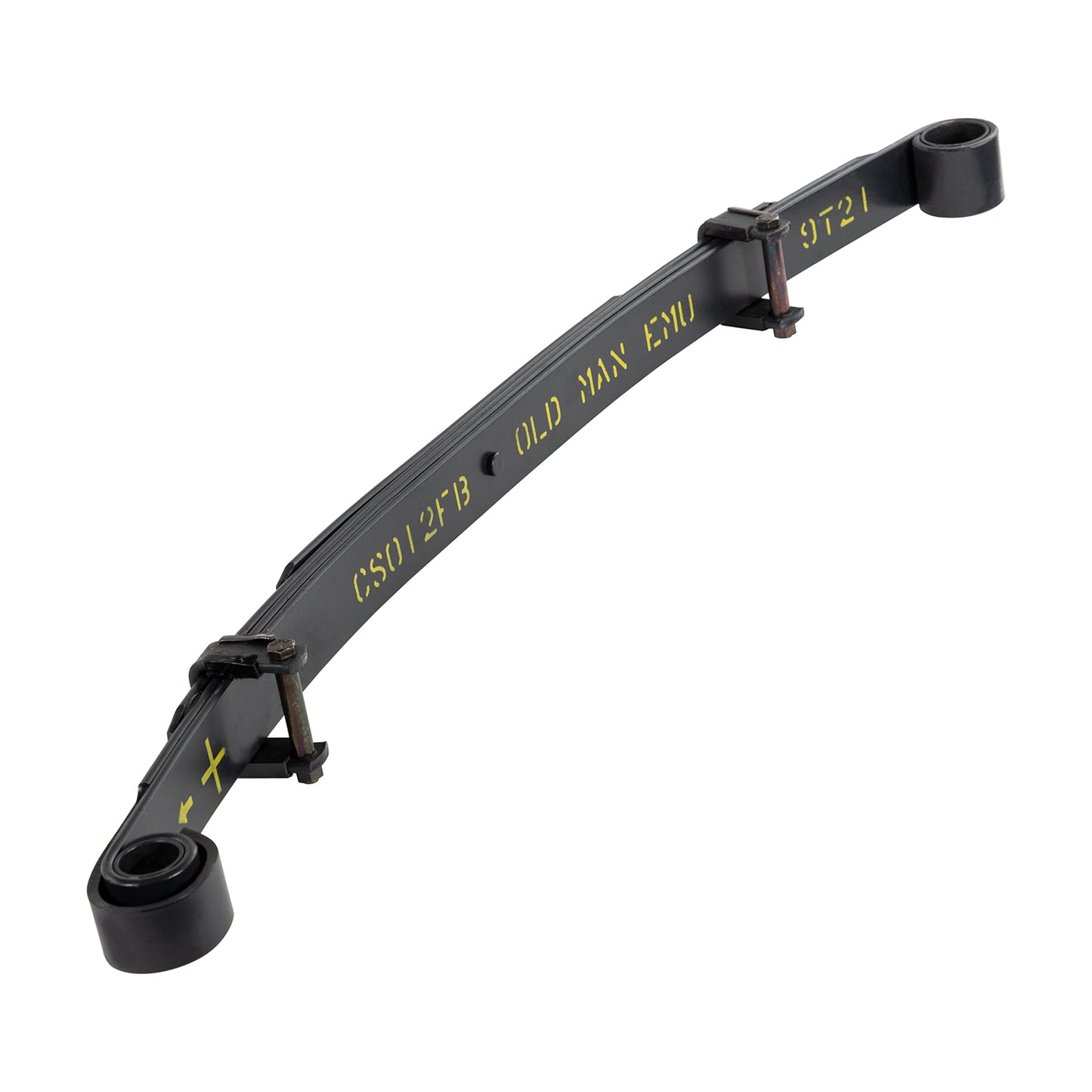 Old Man Emu Front Leaf Spring CS012FB heavy-duty draw-tapered diamond cut steel suspension component for lifted 4x4 vehicles