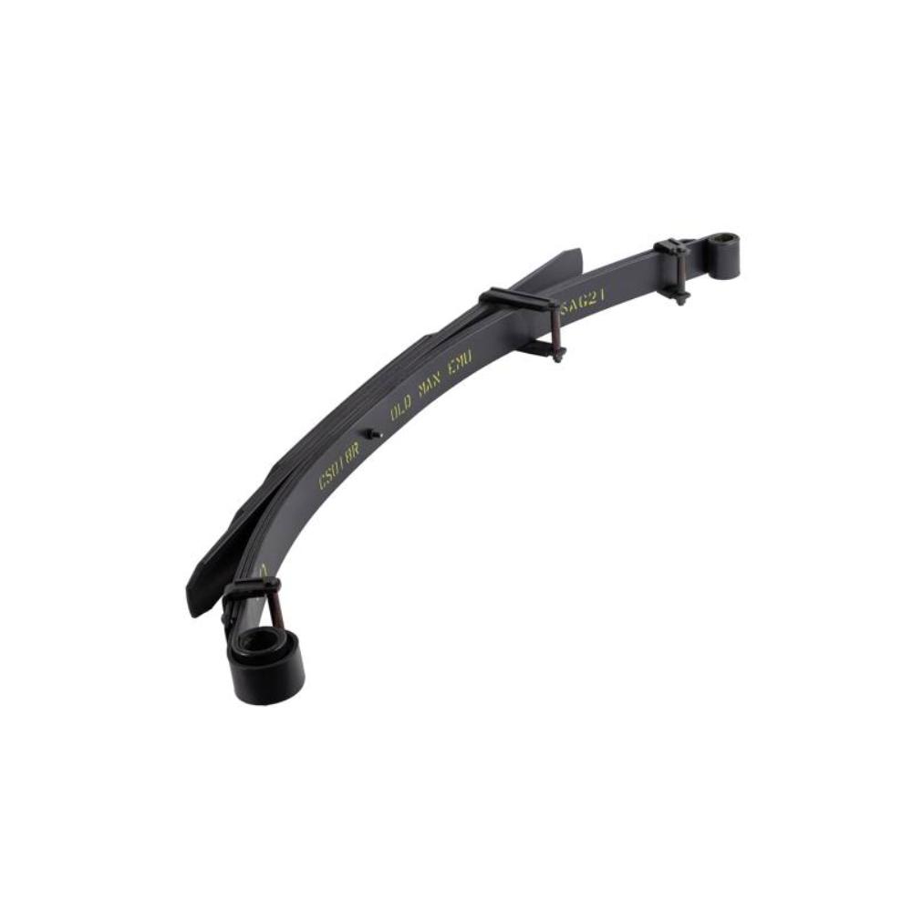 Old Man Emu OME Rear Leaf Spring CS018R for Toyota Hilux (97-04) with draw-tapered, diamond-cut load-distributing leaves