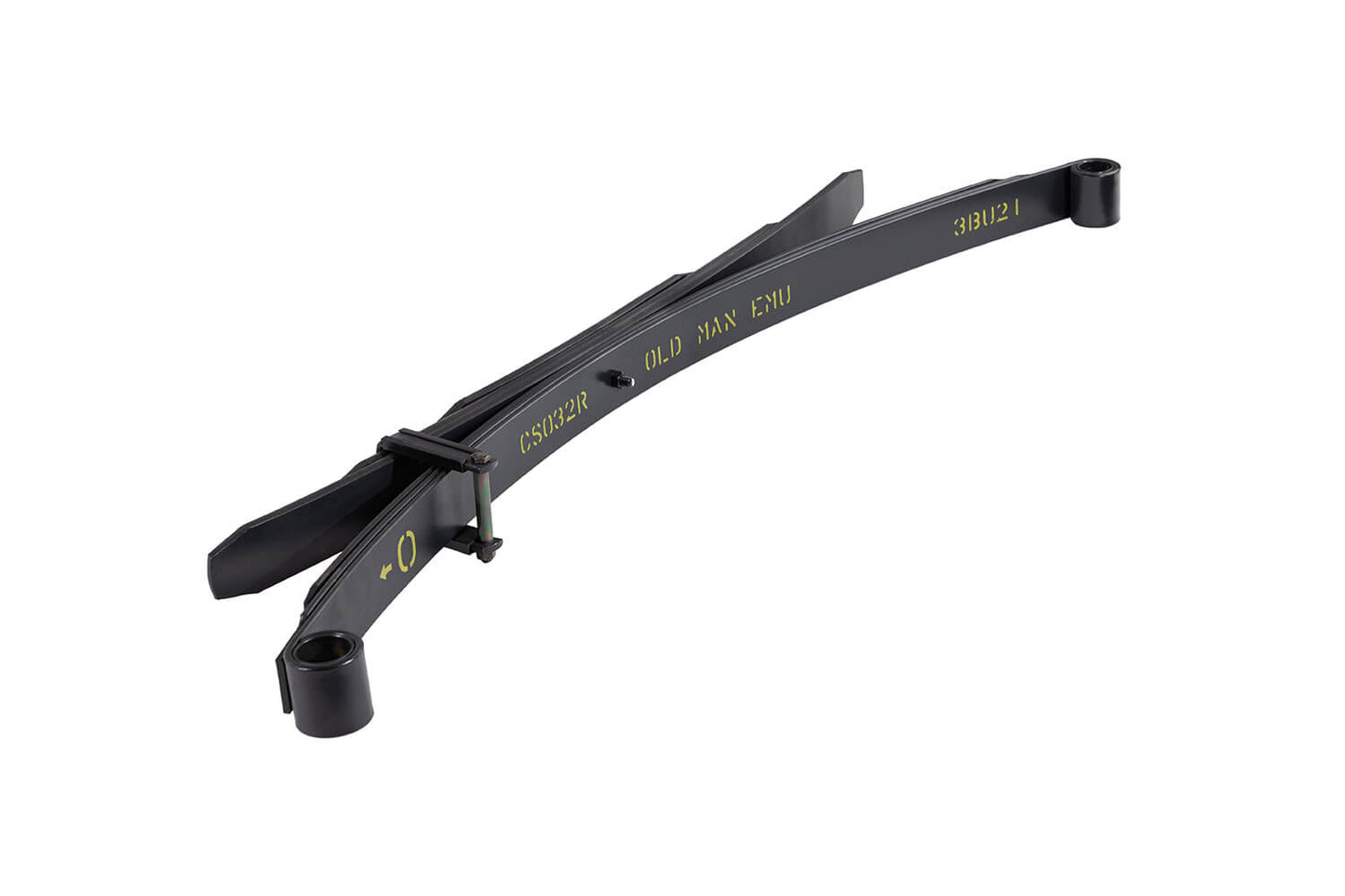 Old Man Emu Rear Leaf Spring CS032R heavy-duty draw-tapered diamond cut steel suspension leaf spring for off-road use