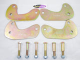 Dobinsons 5 Degree Caster Correction Plate Kit WA59-514K zinc plated heavy-duty steel plates with hardware for 1980-1997 Landcruiser 80 Series suspension lift