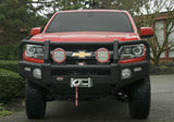 ARB Summit Front Winch Bumper Kit 3462050KB for Chevrolet Colorado (2015-2020) with steel construction and fitting kit included