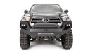 Fab Fours Vengeance Series Pre-Runner Bumpers Low Pre-Runner Guard TT16-D3653-1 for Toyota Tacoma 2012-2023 with heavy-duty airflow-optimized front bumper design