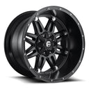 Fuel 1PC D531 Hostage - 17X9 8X165.1 01mm - Matte Black