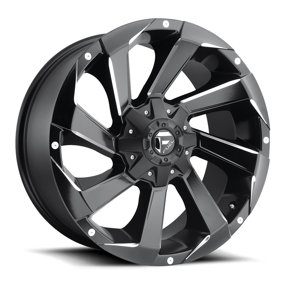 Fuel 1PC D592 Razor - 17X9 01mm - Matte Black Milled