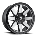 Fuel 1PC D599 Wildcat - 20X9 01mm wheel in matte gun metal with black bead ring for off-road and 4x4 vehicles