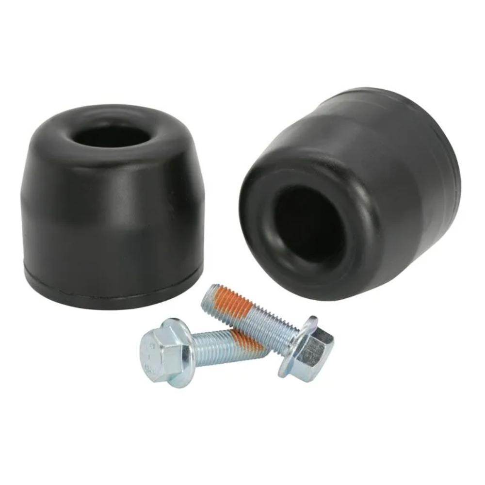 DuroBumps Off-Road Front & Rear Bump Stops Bundle for Tundra w/o Airbags (22-ON) with dual durometer rubber and mounting bolts