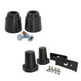 DuroBumps Off-Road Front & Rear Bump Stops Bundle for Tacoma (05-23) with dual durometer rubber and mounting hardware bolts