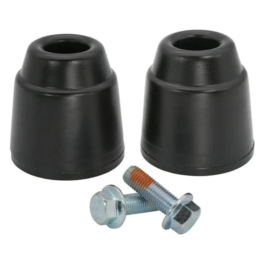 DuroBumps Front Off-Road Bump Stops DBF212 for Toyota 4Runner (03-23), Tacoma (05-23), FJ Cruiser (07-14), Lexus GX470 & GX460 with dual durometer rubber and hardware