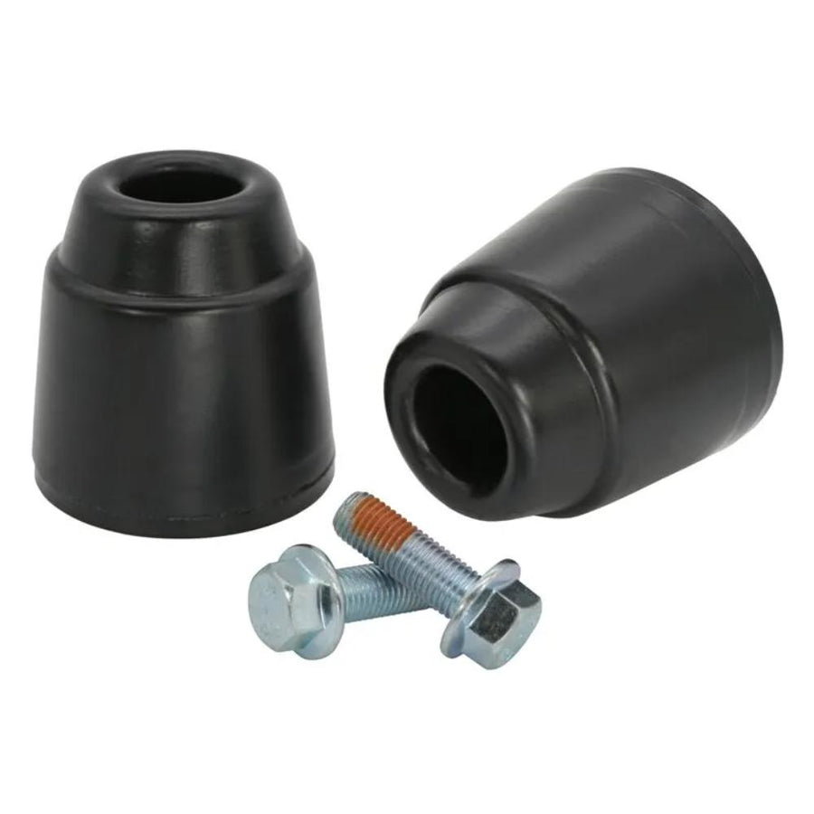 DuroBumps Front Off-Road Bump Stops DBF212 for Toyota 4Runner (03-23), Tacoma (05-23), FJ Cruiser (07-14), Lexus GX470 & GX460 (No Lift Required) with dual durometer rubber and mounting bolts
