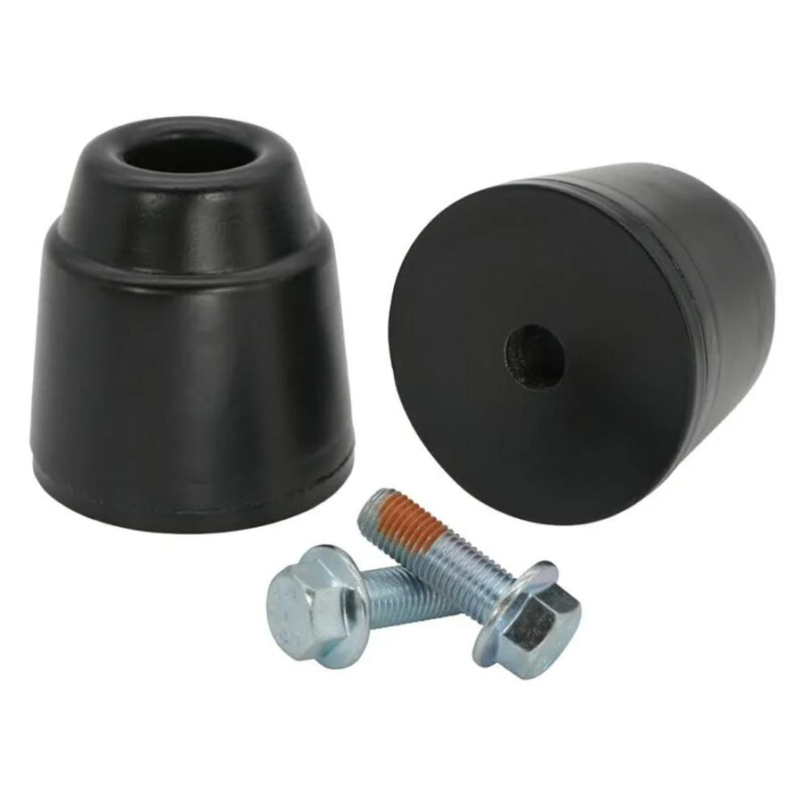 DuroBumps Front Off-Road Bump Stops DBF212 for Toyota 4Runner (03-23), Tacoma (05-23), FJ Cruiser (07-14), Lexus GX470 & GX460 No Lift Required with dual durometer rubber and mounting bolts