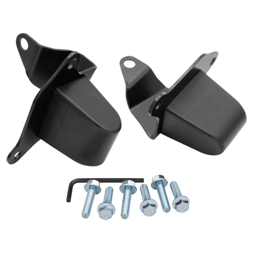 DuroBumps Off-Road Front & Rear Bump Stops Bundle for Tundra w/o Airbags (22-ON) with reinforced steel brackets and hardware