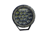 Dobinsons 7" Led Spotlight 90 Watt Pair - DL80-3764K heavy-duty 18x5w Cree LED off-road auxiliary light with steel mount