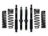 Dobinsons IMS 2-2.5 inch Lift Kit for Land Cruiser 250 (2024-2025) 3.5L Gas / 2.8 Diesel with black heavy-duty shocks and coil springs