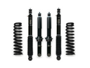 Dobinsons IMS 2-2.5 inch Lift Kit for Land Cruiser 250 (2024-2025) 3.5L Gas / 2.8 Diesel with black heavy-duty shocks and coil springs