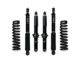 Dobinsons IMS 2-2.5 inch Lift Kit for Land Cruiser 250 (2024-2025) 3.5L Gas / 2.8 Diesel with black heavy-duty shocks and coil springs