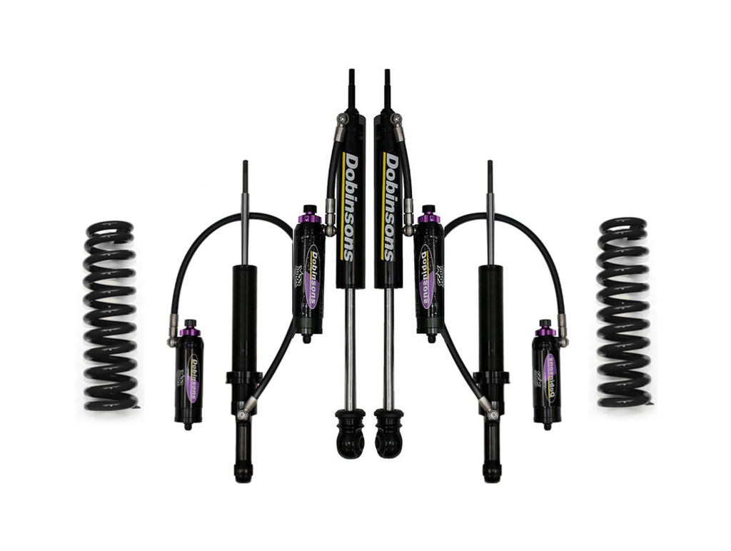 Dobinsons MRR 2-2.5 inch Lift Kit for Land Cruiser 250 (2024-2025) 3.5L Gas / 2.8 Diesel - Black/Black