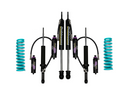 Dobinsons MRR 2-3 inch Lift Kit for Land Cruiser 250 (2024-2025) 2.4L Gas with black remote reservoir shocks and teal coil springs