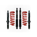 Dobinsons IMS 2-2.5 inch Lift Kit for 4Runner (96-02) with heavy-duty black shocks and red coil springs suspension system