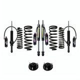 Dobinsons MRR 3-Way Adjustable 2-2.5 inch Lift Kit for 4Runner (96-02) - Black/Black with Assembled Front Shocks