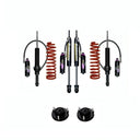 Dobinsons MRR 3-Way Adjustable 2-2.5 inch Lift Kit for 4Runner (96-02) - Black/Red with assembled front shocks and coil springs suspension