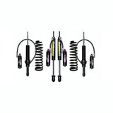 Dobinsons MRR 3-Way Adjustable 2-2.5 inch Lift Kit for 4Runner (96-02) - Black/Black with heavy-duty shocks and coil springs