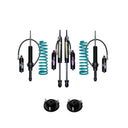 Dobinsons MRR 3-Way Adjustable 2-2.5 inch Lift Kit for 4Runner (96-02) - Black/Teal with assembled front shocks and coil springs suspension components