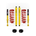 Dobinsons Twin Tube 2-2.5 inch Lift Kit for 4Runner (96-02) - Yellow/Red with assembled heavy-duty shocks and coil springs