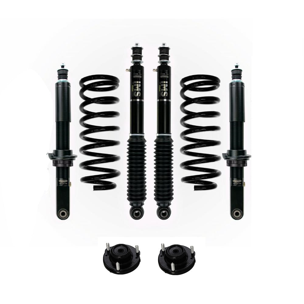 Dobinsons IMS 2-3.5 inch Lift Kit for Lexus GX470 (03-09) - Black/Black - Front Shocks Assembly