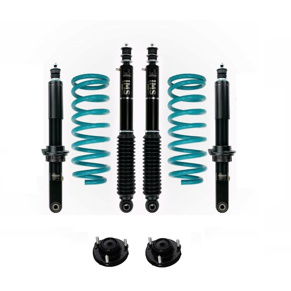 Dobinsons IMS 2-3.5 inch Lift Kit for 4Runner (10-24) - Black/Teal - Front Shocks Assembly