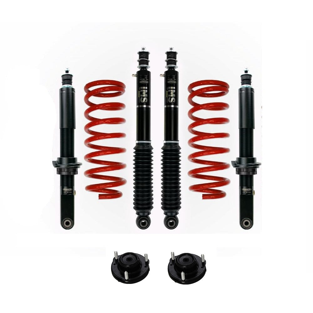 Dobinsons IMS 2-3.5 inch Lift Kit for Lexus GX470 (03-09) - Black/Red - Front Shocks Assembly