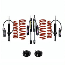 Load image into Gallery viewer, Dobinsons MRR 3-Way Adjustable 2-3.5 inch Lift Kit for Lexus GX470 (03-09) - Black/Red - Front Shocks Assembly