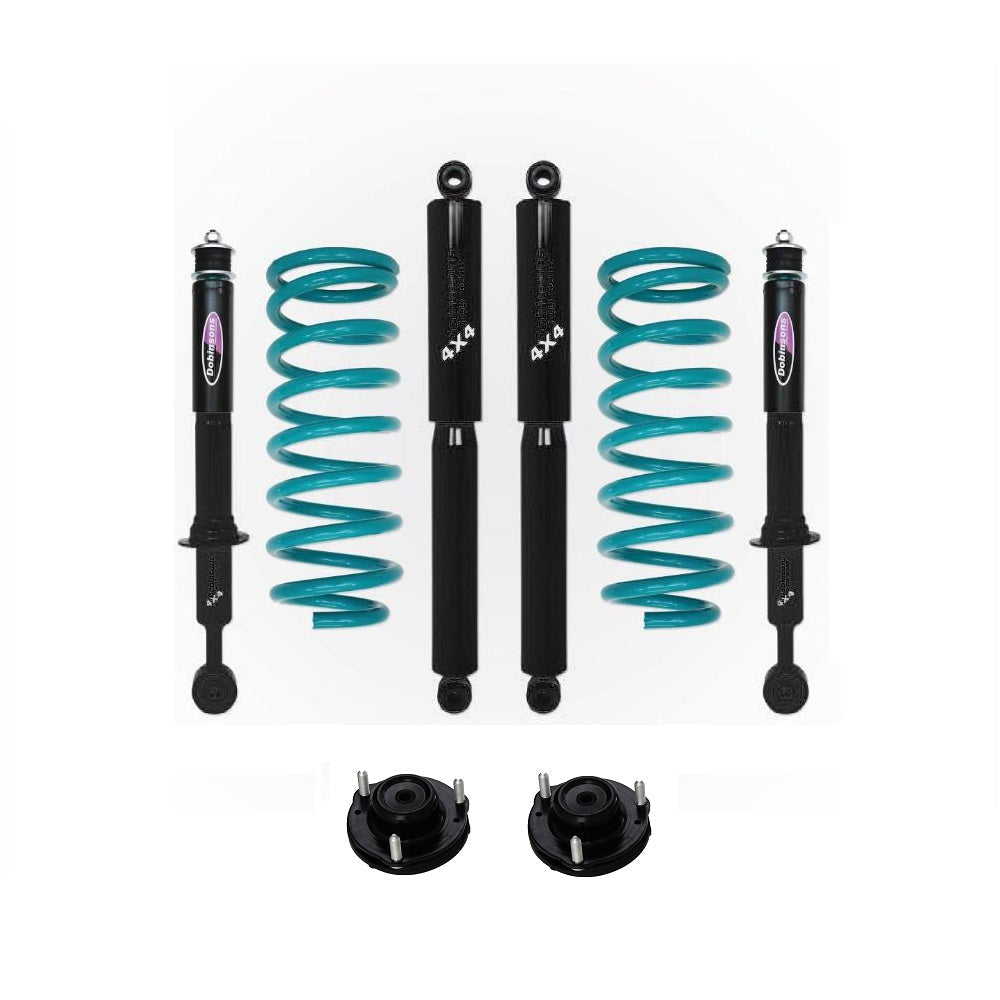 Dobinsons 2-3.5 inch Lift Kit for Lexus GX460 (10-23) - Black/Teal - Front Shocks Assembly