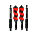 Dobinsons IMS 2-3 inch Lift Kit for FJ Cruiser (10-16) - Black/Red coil springs with assembled high-performance front shocks suspension