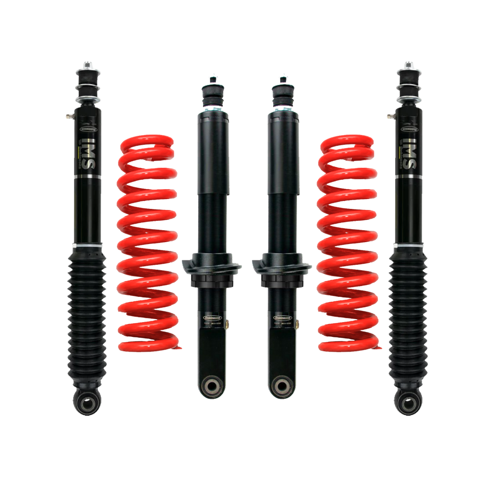 Dobinsons IMS 2-3.5 inch Lift Kit for 4Runner (03-09 V6 Models) - Black/Red