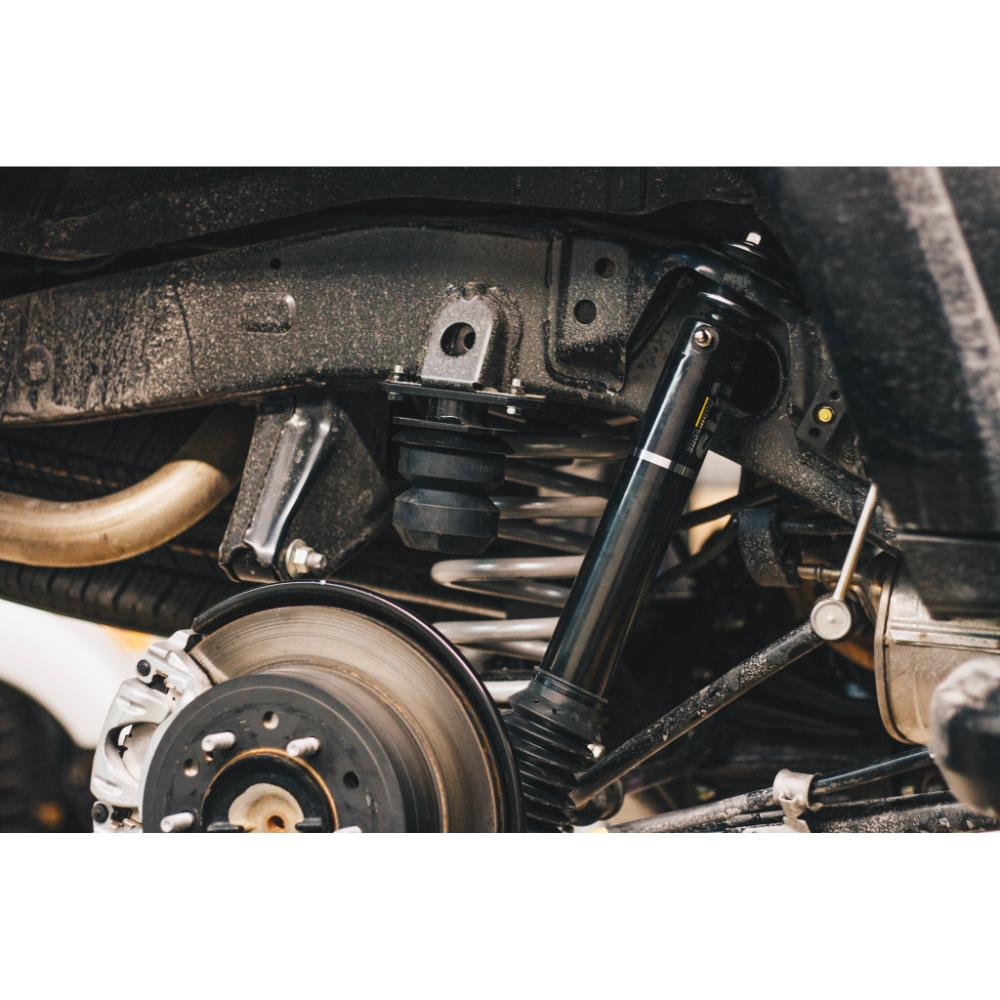 Dobinsons IMS 2-3.5 inch Lift Kit for Lexus GX460 (10-23) with heavy-duty black shock and red coil spring assembly