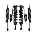 Dobinsons MRR 3-Way Adjustable 2-3 inch Lift Kit for FJ Cruiser (10-16) - Black/Black with assembled remote reservoir front shocks and coil springs