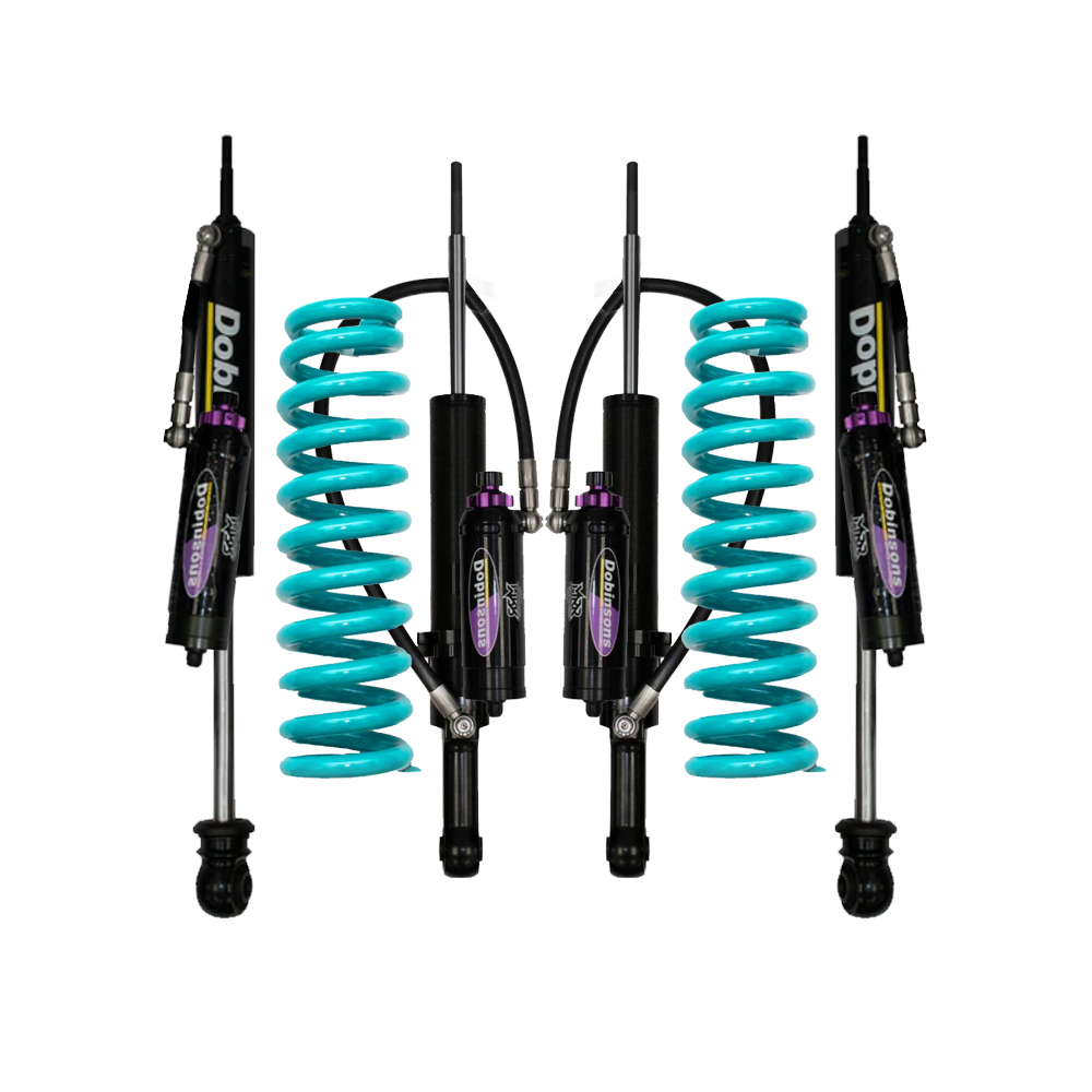 Dobinsons MRR 3-Way Adjustable 2-3.5 inch Lift Kit for 4Runner (10-24) - Black/Teal