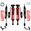 Dobinsons MRR 3-Way Adjustable 2-3.5 inch Lift Kit for 4Runner (10-24) Big Bundles - Black/Red Toyota 2010-2024