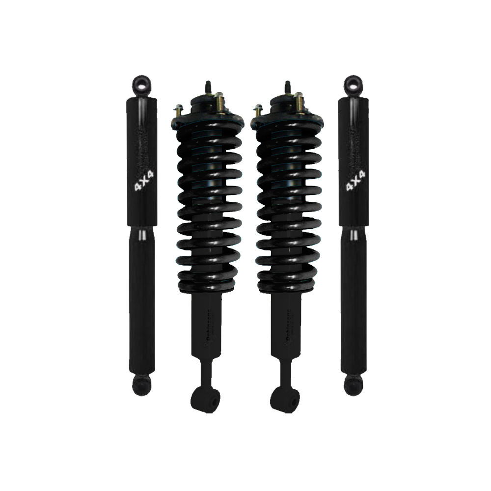 Dobinsons 2-3.5 inch Lift Kit for 4Runner (03-09 V8 Models) - Black/Black with Assembled Front Shocks