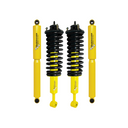 Dobinsons Twin Tube 2-3.5 inch Lift Kit for 4Runner (03-09 V8 Models) with yellow shocks and black coil spring assembled front shocks